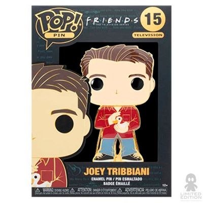 Funko Pin Joey Tribbiani 15 Friends By Marta Kauffman & David Crane - Limited Edition