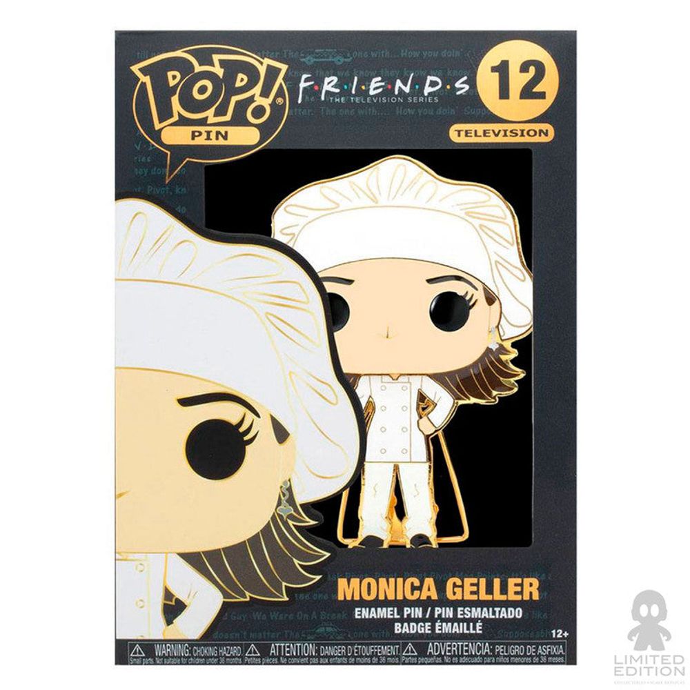 Funko Pin Monica Geller 12 Friends By Marta Kauffman & David Crane - Limited Edition