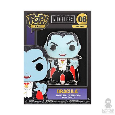 Funko Pin Dracula 06 Dracula By Universal Studios - Limited Edition