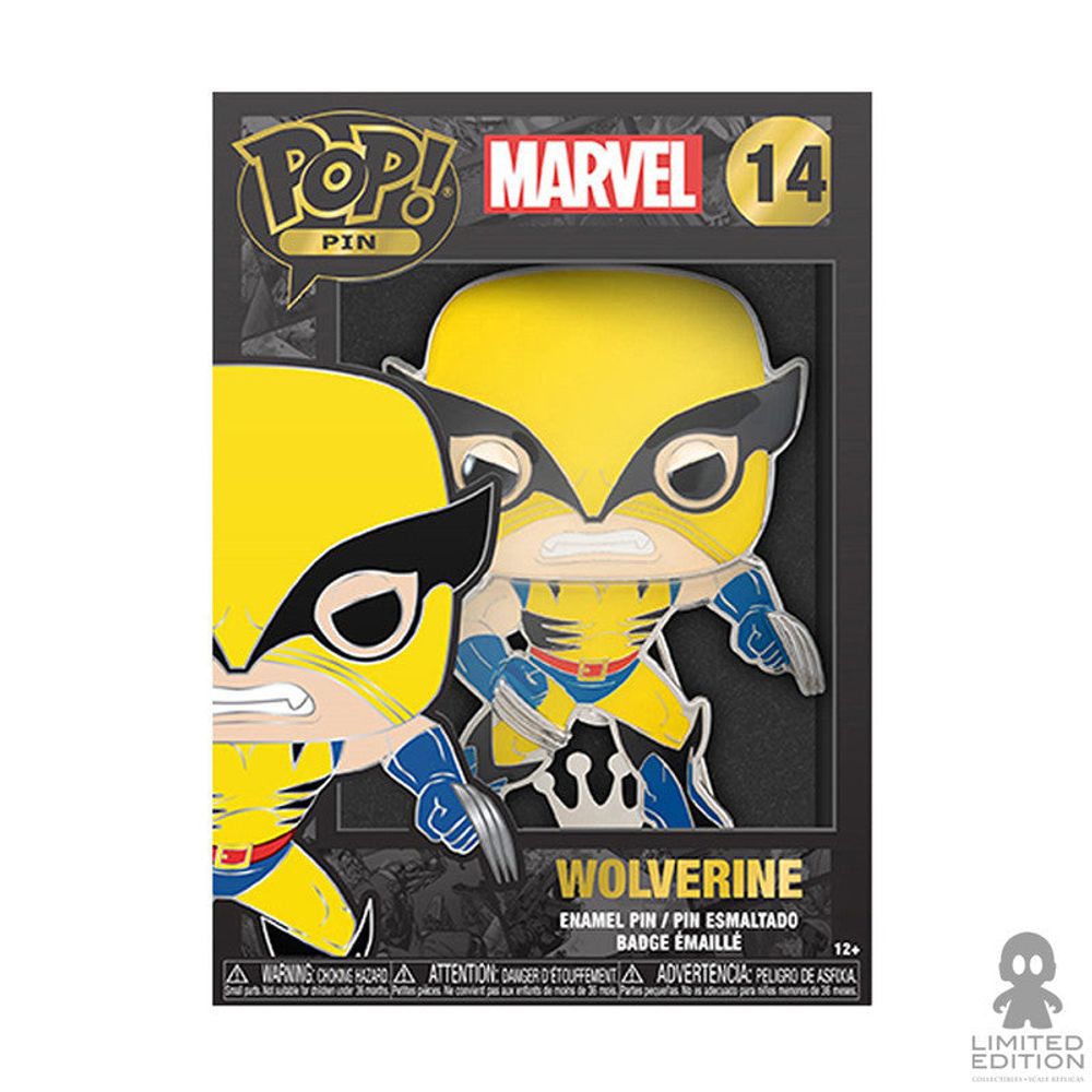 Funko Pin Wolverine 14 Marvel X-Men