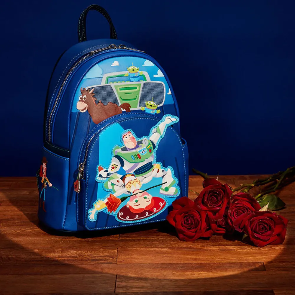 Loungefly Mini Backpack Pixar Moment Jessie & Buzz Toy Story By Disney - Limited Edition