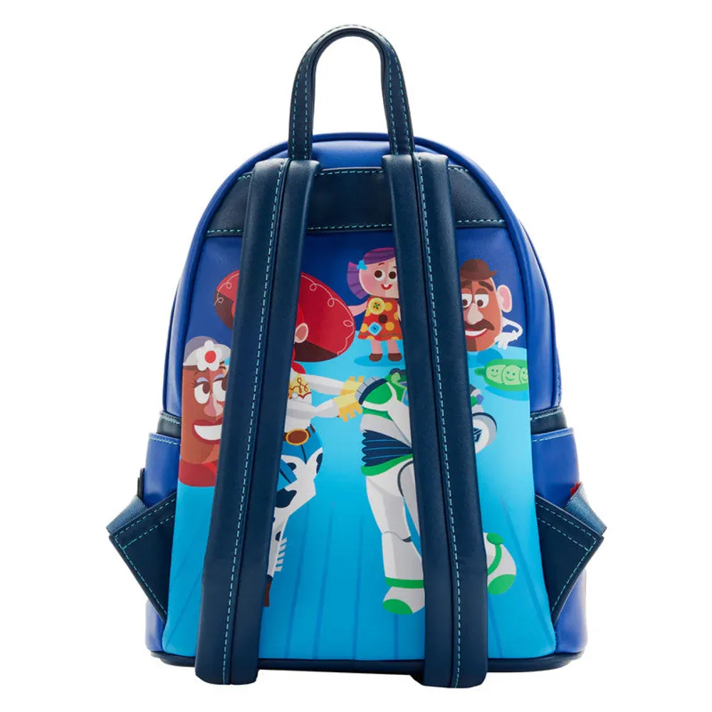 Loungefly Mini Backpack Pixar Moment Jessie & Buzz Toy Story By Disney - Limited Edition