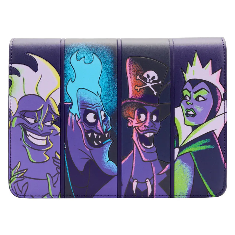 Loungefly Crossbody Villains In The Dark Villains By Disney - Limited Edition