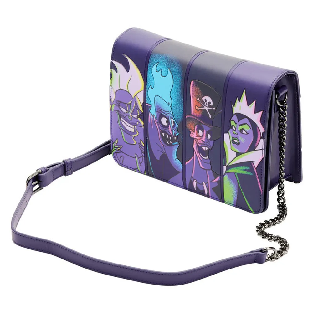 Loungefly Crossbody Villains In The Dark Villains By Disney - Limited Edition