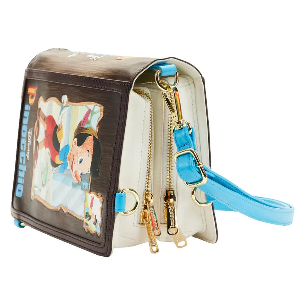 Loungefly Crossbody Classic Book Pinocchio By Disney - Limited Edition