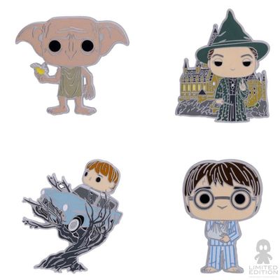 Funko Set 4 Pack Harry Potter By J. K. Rowling - Limited Edition