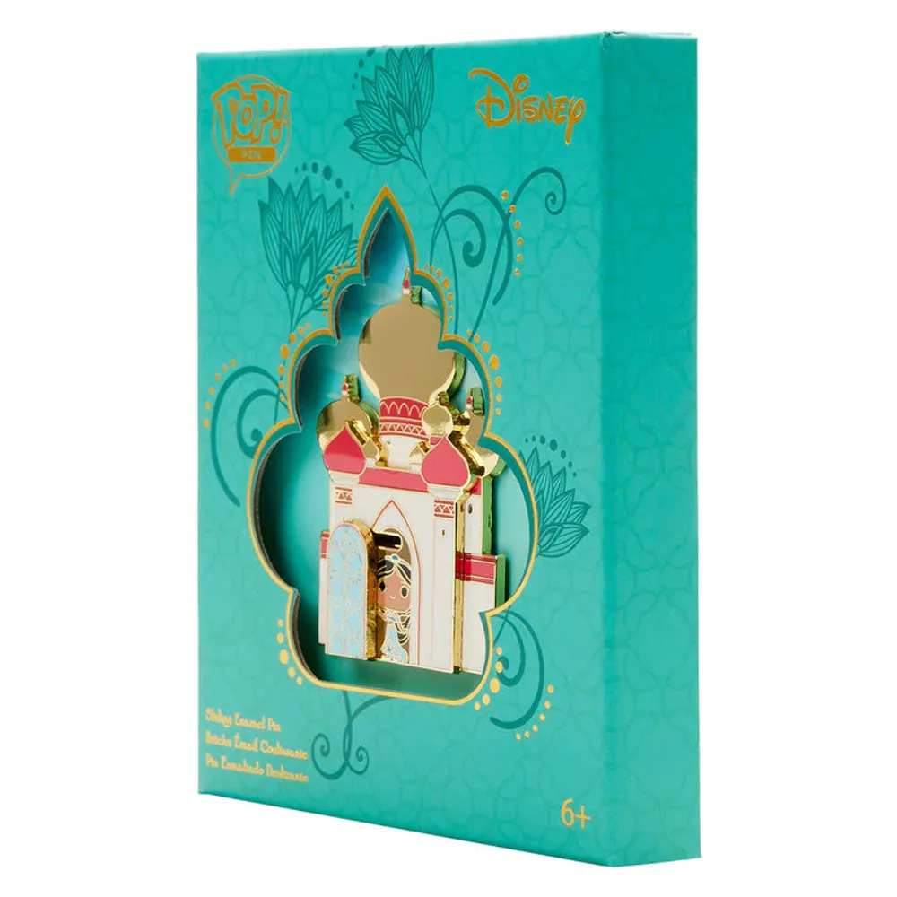Loungefly Pin Jasmine Palace Aladdín By Disney - Limited Edition