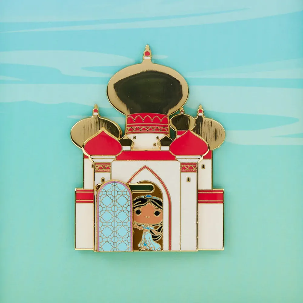 Loungefly Pin Jasmine Palace Aladdín By Disney - Limited Edition