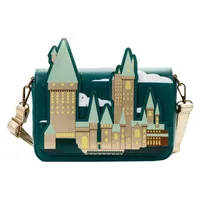 Loungefly Crossbody Golden Hogwarts Castle Harry Potter By J. K. Rowling - Limited Edition