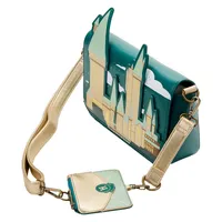 Loungefly Crossbody Golden Hogwarts Castle Harry Potter By J. K. Rowling - Limited Edition