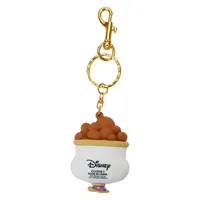 Loungefly Llavero 3D Chip Bubbles La Bella Y La Bestia By Disney - Limited Edition