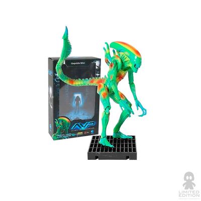 Hiya Toys Figura Thermal Vision Alien Warrior Alien Vs Predator By Paul W. S. Anderson - Limited Edition