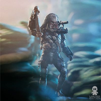 Hiya Toys Figura Articulada Open Mouth Jungle Predator Escala 1:18 Predator - Limited Edition