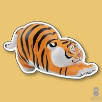 Artoys Limited Edition Blindbox Set Fat Tiger Emoticons 8 Pz Fat Tiger