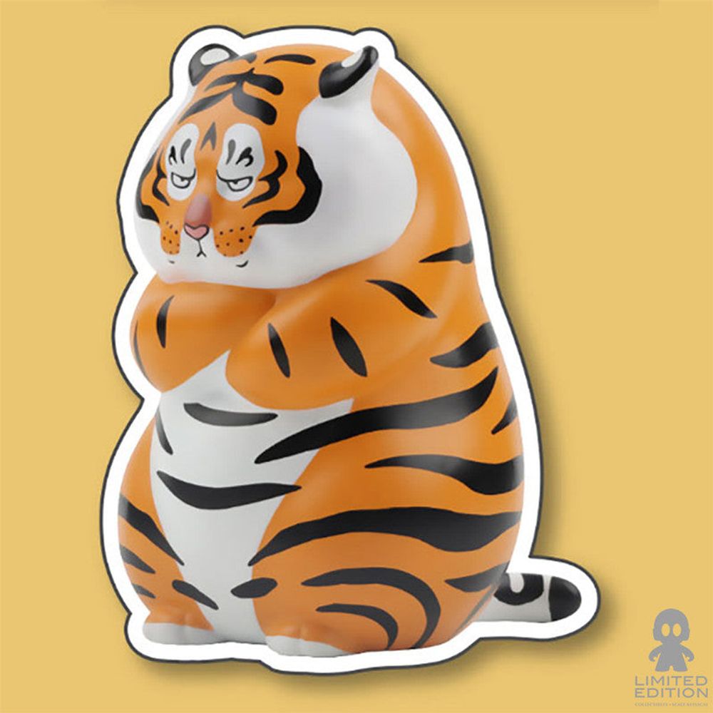 Artoys Limited Edition Blindbox Set Fat Tiger Emoticons 8 Pz Fat Tiger