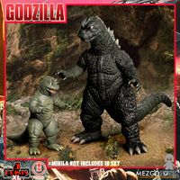 Mezco Toyz Set Godzilla Destroy All Monsters Round 1 Godzilla - Limited Edition