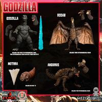 Mezco Toyz Set Godzilla Destroy All Monsters Round 1 Godzilla - Limited Edition