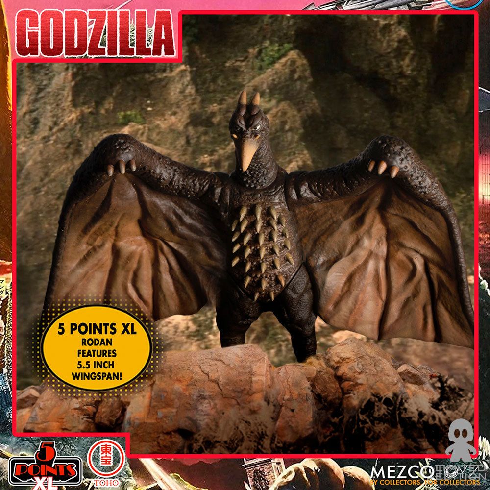 Mezco Toyz Set Godzilla Destroy All Monsters Round 1 Godzilla - Limited Edition