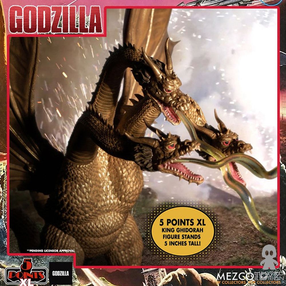 Mezco Toyz Set Figura Godzila Destroy All Monsters 1968 Round 2 Godzilla - Limited Edition