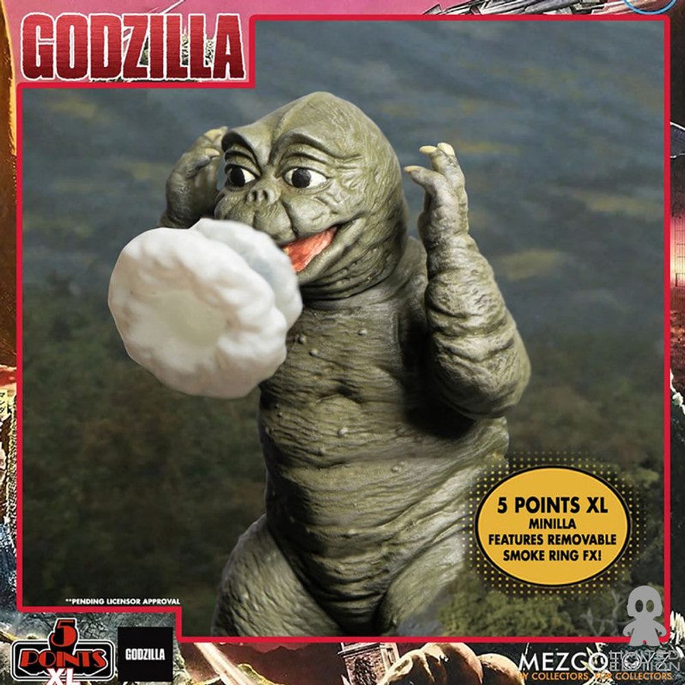 Mezco Toyz Set Figura Godzila Destroy All Monsters 1968 Round 2 Godzilla - Limited Edition