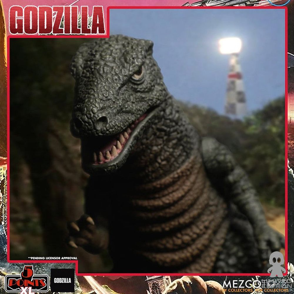 Mezco Toyz Set Figura Godzila Destroy All Monsters 1968 Round 2 Godzilla - Limited Edition