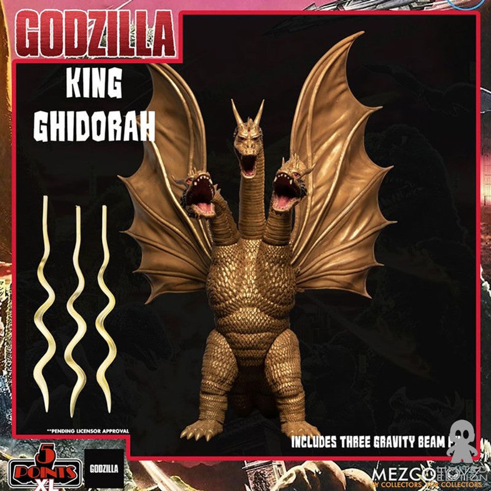 Mezco Toyz Set Figura Godzila Destroy All Monsters 1968 Round 2 Godzilla - Limited Edition