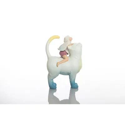 Limited Edition Figura Sea Crystal Blue Cat General Mini By Kemelife - Limited Edition