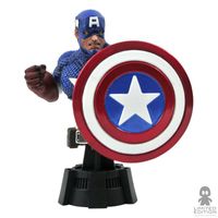 Diamond Select Toys Figura Articulada Captain America Marvel - Limited Edition