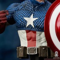 Diamond Select Toys Figura Articulada Captain America Marvel - Limited Edition
