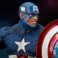 Diamond Select Toys Figura Articulada Captain America Marvel - Limited Edition