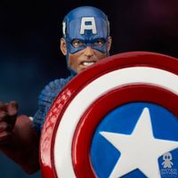 Diamond Select Toys Figura Articulada Captain America Marvel - Limited Edition