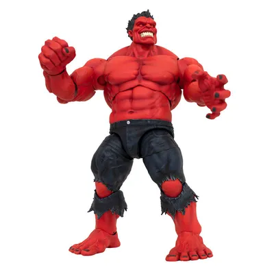 Diamond Select Toys Figura Articulada Red Hulk Marvel Comics By Marvel - Limited Edition