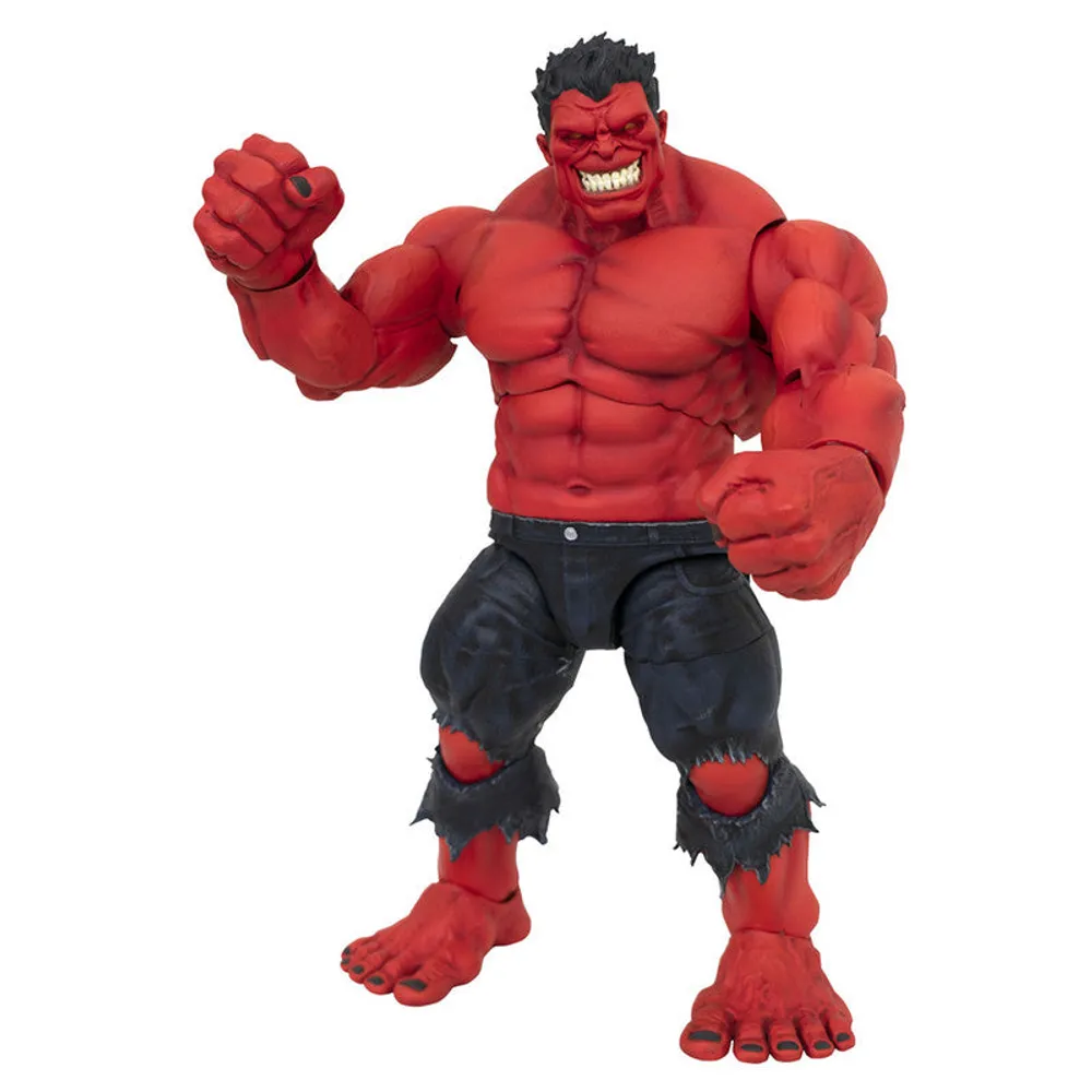 Diamond Select Toys Figura Articulada Red Hulk Marvel Comics By Marvel - Limited Edition