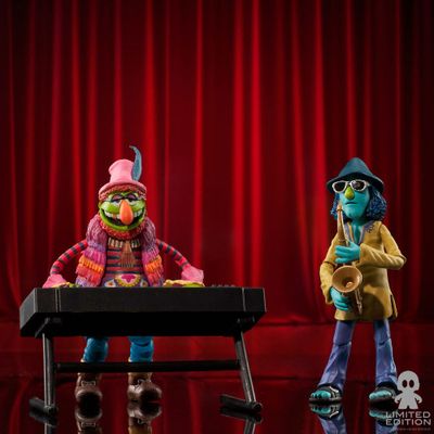 Diamond Select Toys Figura Articulada Dr. Teeth And Zoot Disney The Muppets - Limited Edition