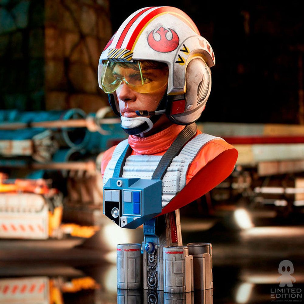 Diamond Select Toys Busto Mini Busto Luke Skywalker X-Wing Pilot Escala 1:2 Episodio Iv - Una Nueva Esperanza By Star Wars - Limited Edition