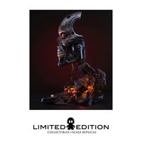 PureArts Estatua Máscara T-800 Battle Damage Terminator - Limited Edition