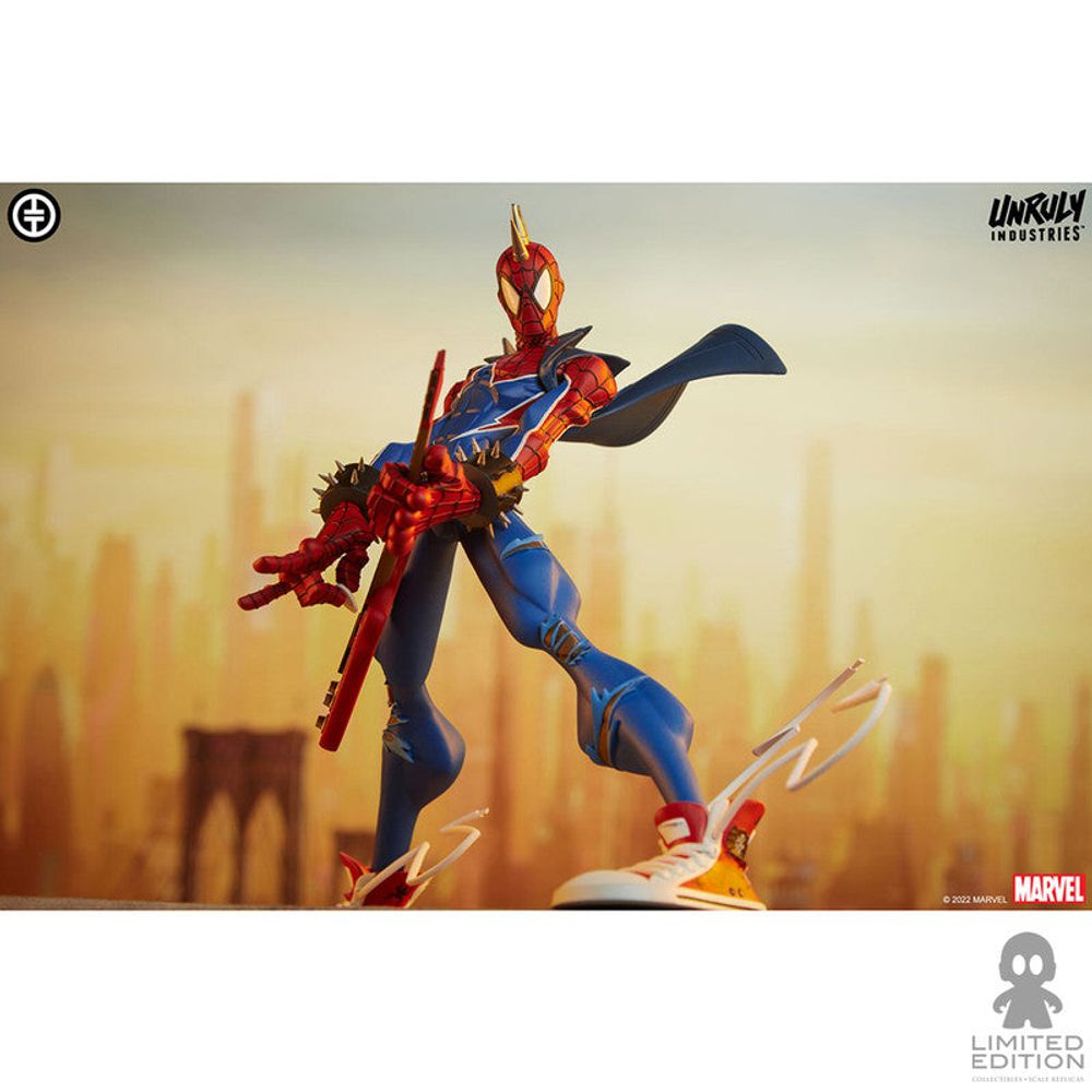 Ulry Industries Figura Spider-Punk Spider-Man By Marvel - Limited Edition