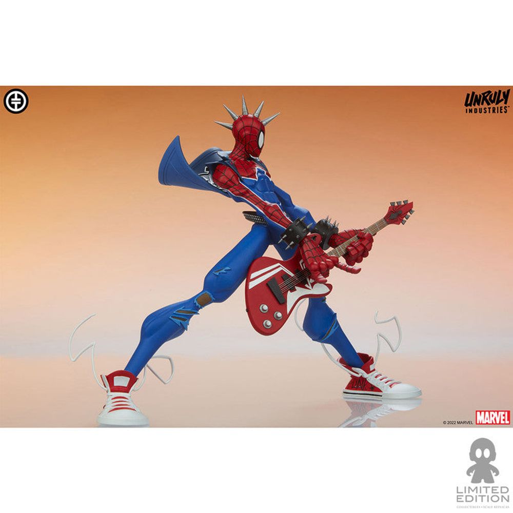 Ulry Industries Figura Spider-Punk Spider-Man By Marvel - Limited Edition