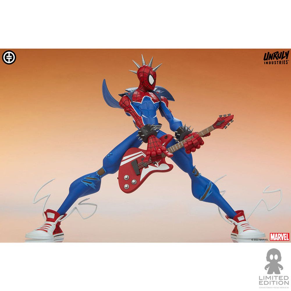 Ulry Industries Figura Spider-Punk Spider-Man By Marvel - Limited Edition