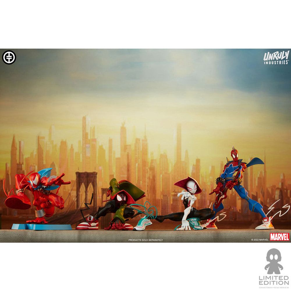 Ulry Industries Figura Spider-Punk Spider-Man By Marvel - Limited Edition