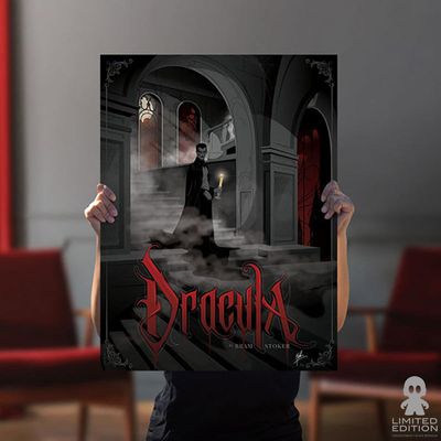 Saldos: Sideshow Art Print Dracula Mike Mahle - Limited Edition