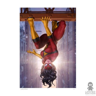 Saldos: Sideshow Art Print Spider-Woman Junggeun Yoon - Limited Edition
