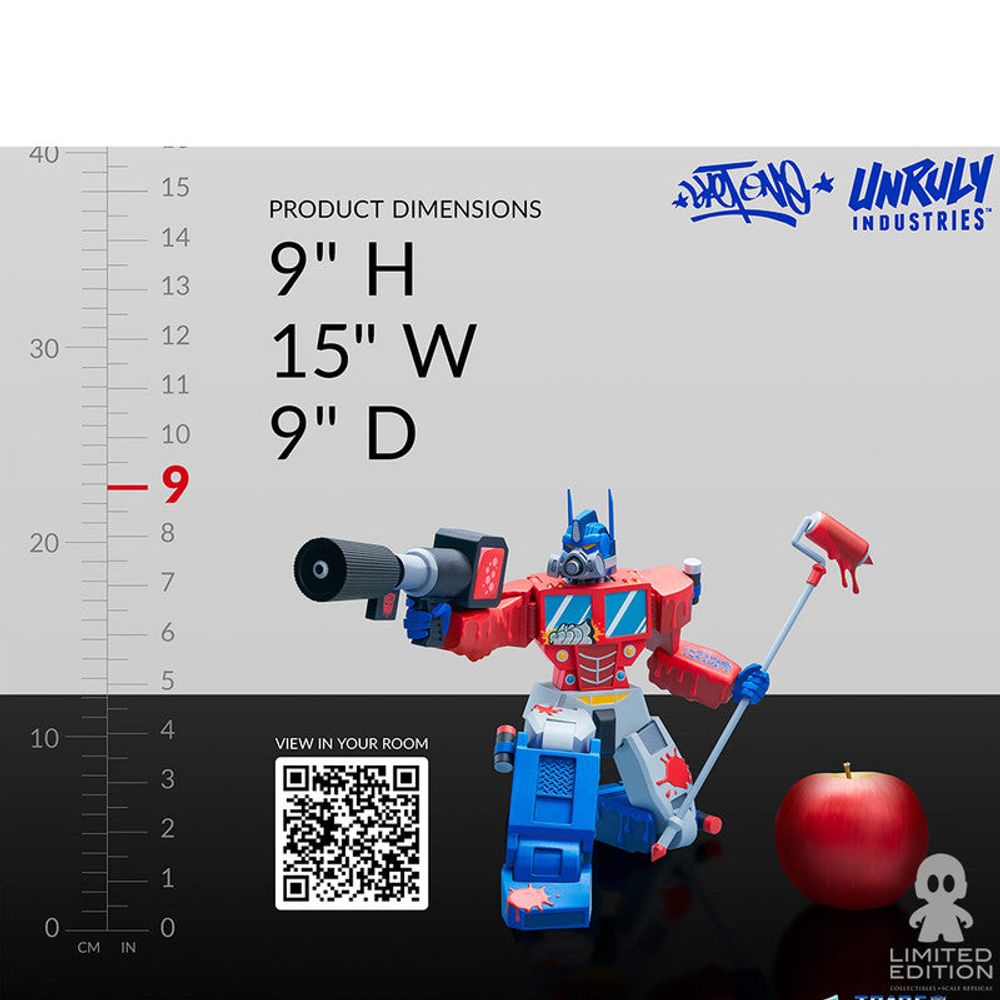 Ulry Industries Figura Optimus Prime Transformers By Hasbro - Limited Edition