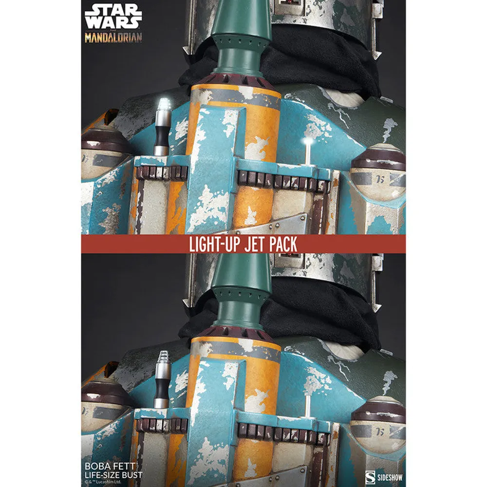 Preventa Sideshow Busto Boba Fett The Mandalorian By Star Wars - Limited Edition