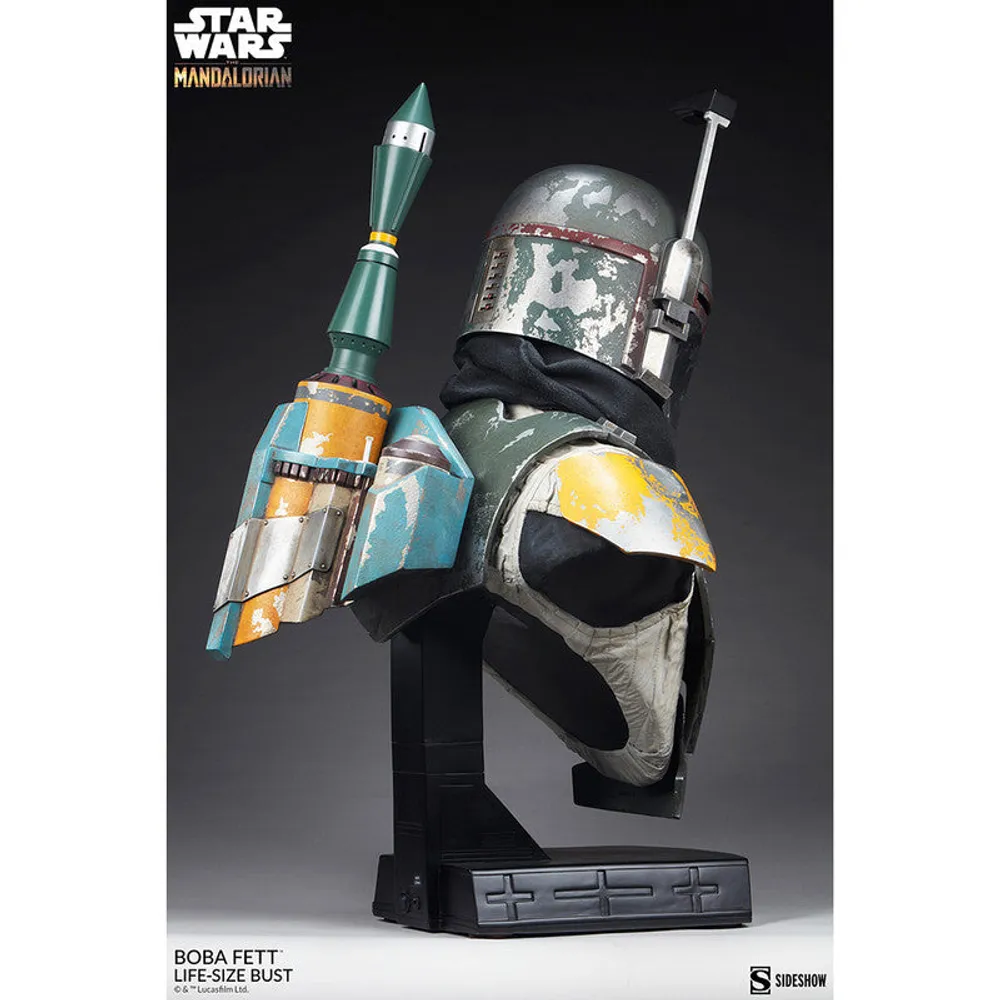 Preventa Sideshow Busto Boba Fett The Mandalorian By Star Wars - Limited Edition