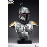 Preventa Sideshow Busto Boba Fett The Mandalorian By Star Wars - Limited Edition