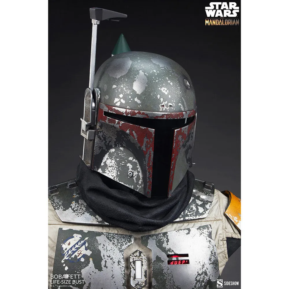 Preventa Sideshow Busto Boba Fett The Mandalorian By Star Wars - Limited Edition