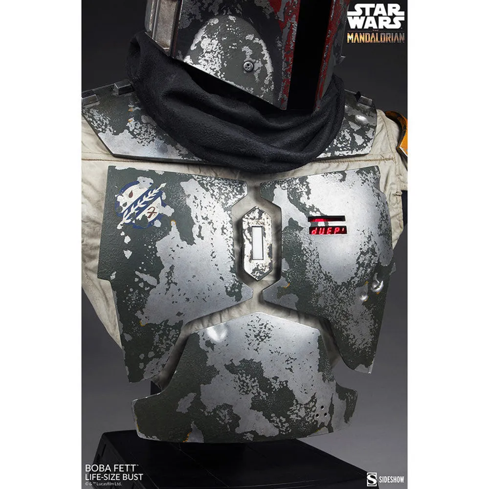 Preventa Sideshow Busto Boba Fett The Mandalorian By Star Wars - Limited Edition