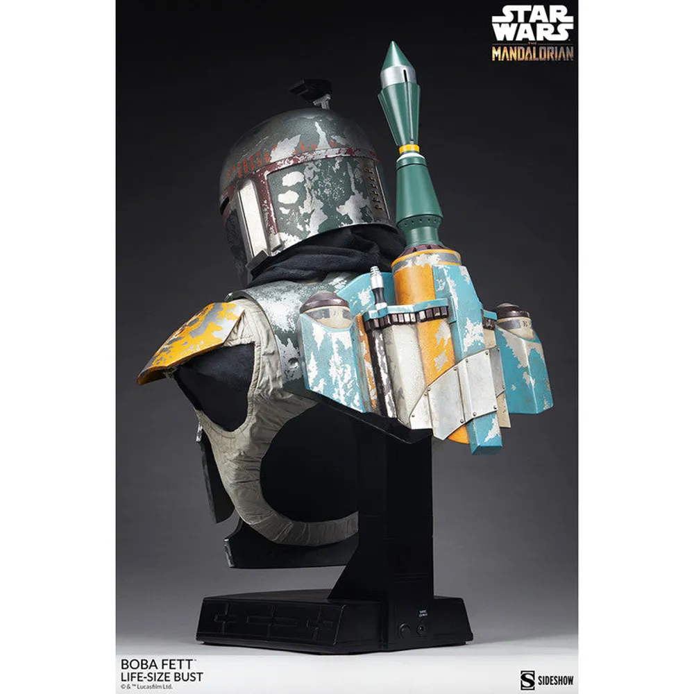 Preventa Sideshow Busto Boba Fett The Mandalorian By Star Wars - Limited Edition