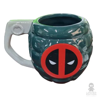 Limited Edition Taza Granada Deadpool By Marvel - Limited Edition